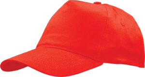 00045-EC Kapa BASIC 5 pamučna crvena, čičak 86191 P50/200