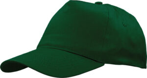 00055-EC Kapa BASIC 5 pamučna tamno zelena, čičak 86196 P50/200