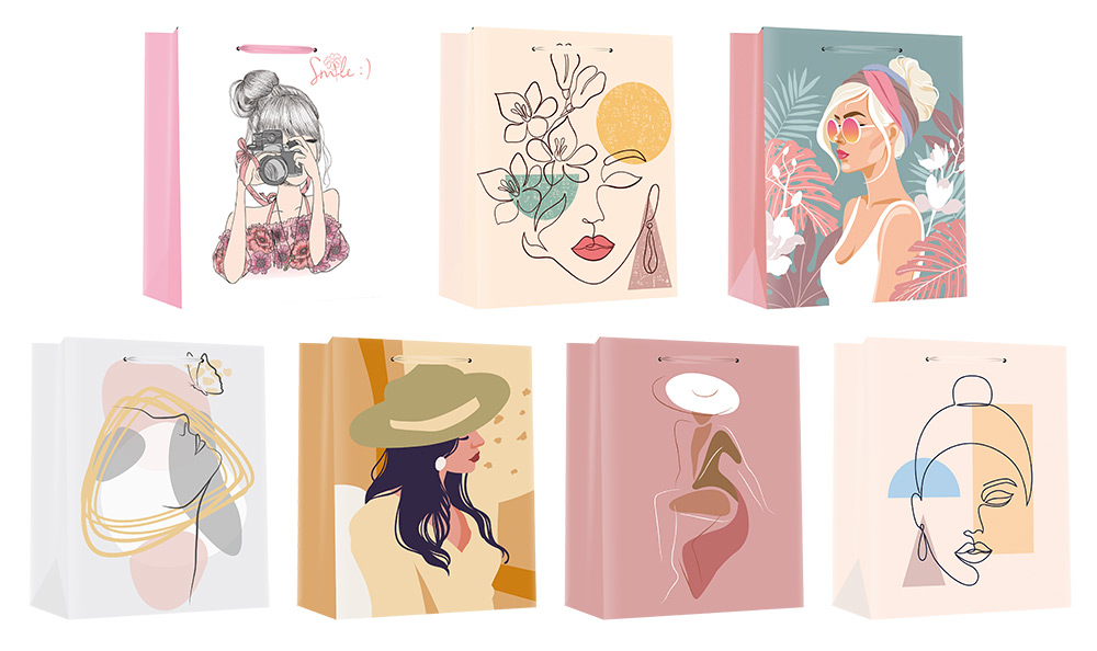 00387-EC Vrećica M svakodnevna sjaj LADY 18x23x10 71171 P12/240