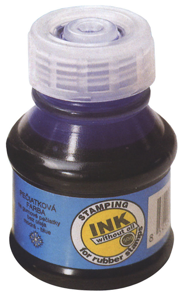 03769-EC Boja za žig 50ml PLAVA K-I-N P10