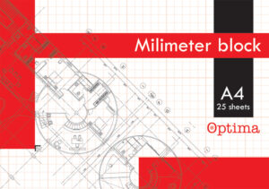 03807-EC Blok milimetarski A4 OPTIMA 25l P10/80