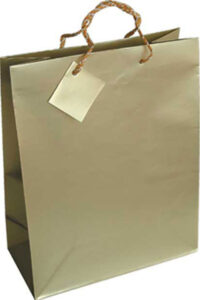 05042-EC Vrećica M jednobojna mat zlatna 75247 P12/288