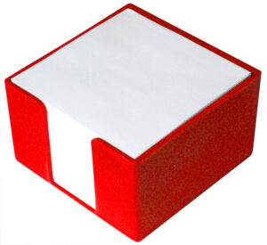 08686-EC Blok kocka PVC 8x8x5 crvena P50