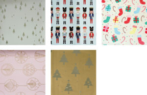 09832-EC Papir-folija ukrasni 1x0,7m božićni - rola P50