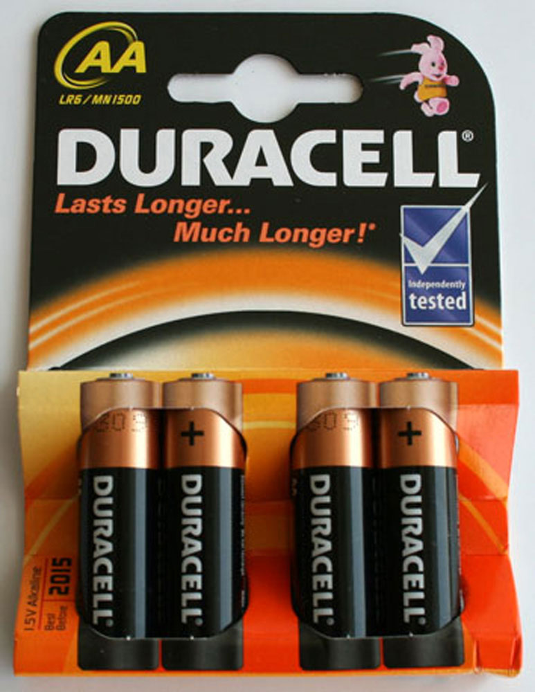 10893-EC Baterija DURACELL AA (LR6) IMPROVED BASIC 4/1 alkalna 411103 bls P1/20
