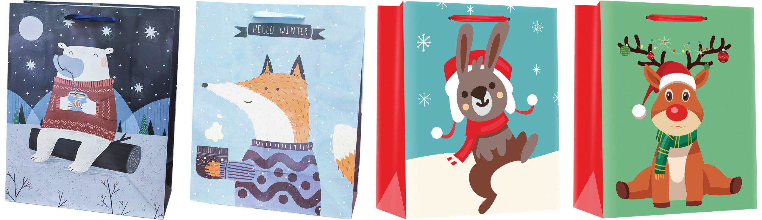 12680-EC Vrećica L božićna sjaj sort  71266 P12/120