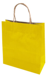 13888-EC Vrećica M natron-ručka žuta 22x25x10 71312 P10/250