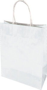 13908-EC Vrećica XL natron-ručka bijela obostrano 31x42x11cm 71339 P10/250