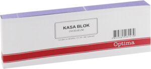 200292-EC Kasa blok dvodjelni  XII-13B ljubičasti OPTIMA P320