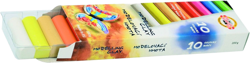 200318-EC Plastelin K-I-N 200g, 10 boja u kutiji P30