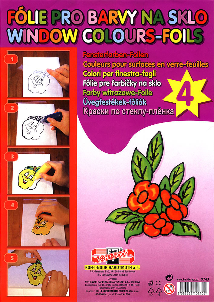 205638-EC Folija za boje za staklo 4/1 K-I-N 9743 P50 NETTO