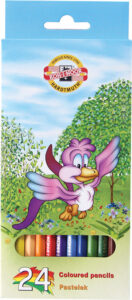 205710-EC Boje drvene 24/1 duge Birds K-I-N 3554 bls P6