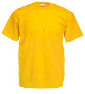 205842-EC Majica FOL T-shirt KR 165g žuta sun  S P72