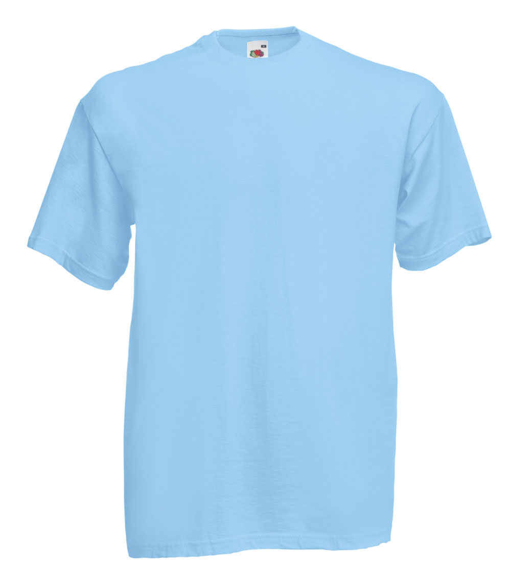 205882-EC Majica FOL T-shirt KR 165g plava Sky blue  S P72