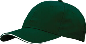 206014-EC Kapa SANDWICH 6 bruš.pam.t.zelena s bijelim, kopča HC060410B P50/200