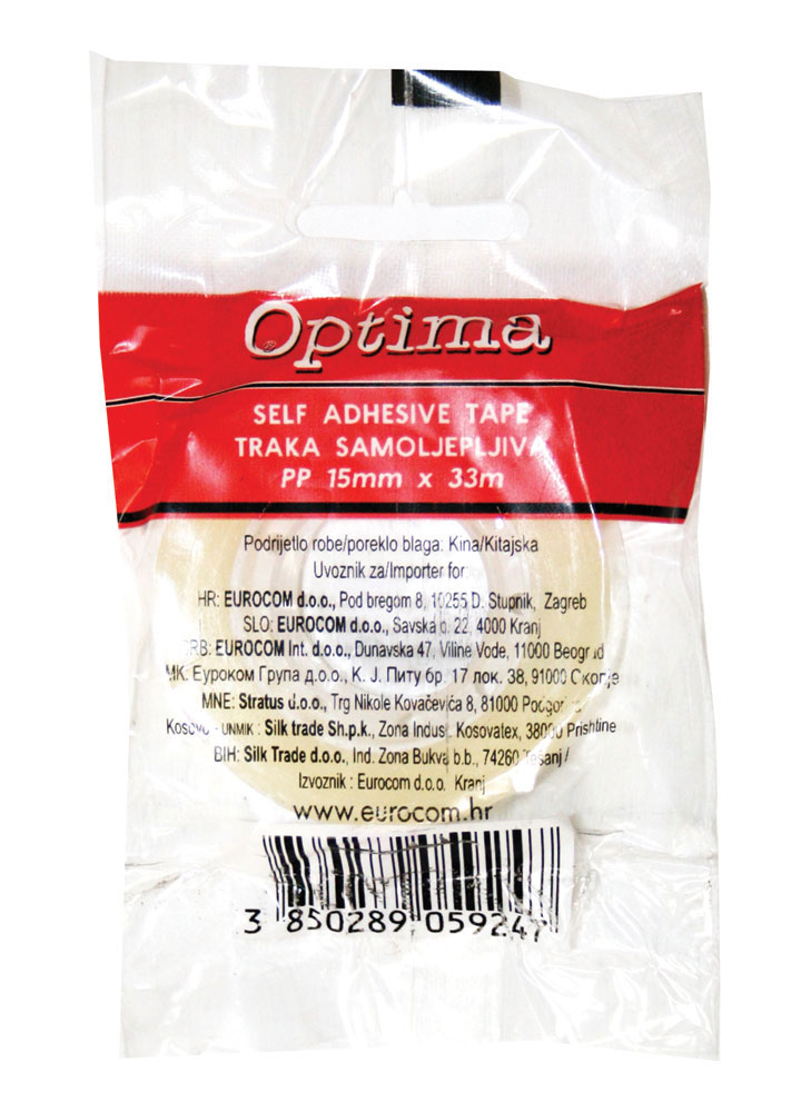 207973-EC Selotejp 15/33 OPTIMA vrećica(displej) 29068A P1/120/720