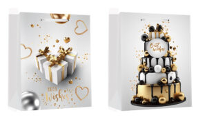 211862-EC Vrećica L svakodnevna sjaj 26x32x12cm 71187 P12/120