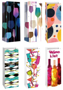 212013-EC Vrećica boca veća svakodnevna sjaj 13x36x9cm 71257 P12/144