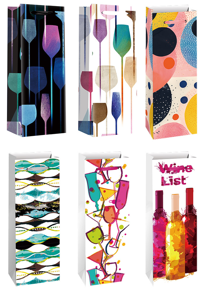 212013-EC Vrećica boca veća svakodnevna sjaj 13x36x9cm 71257 P12/144