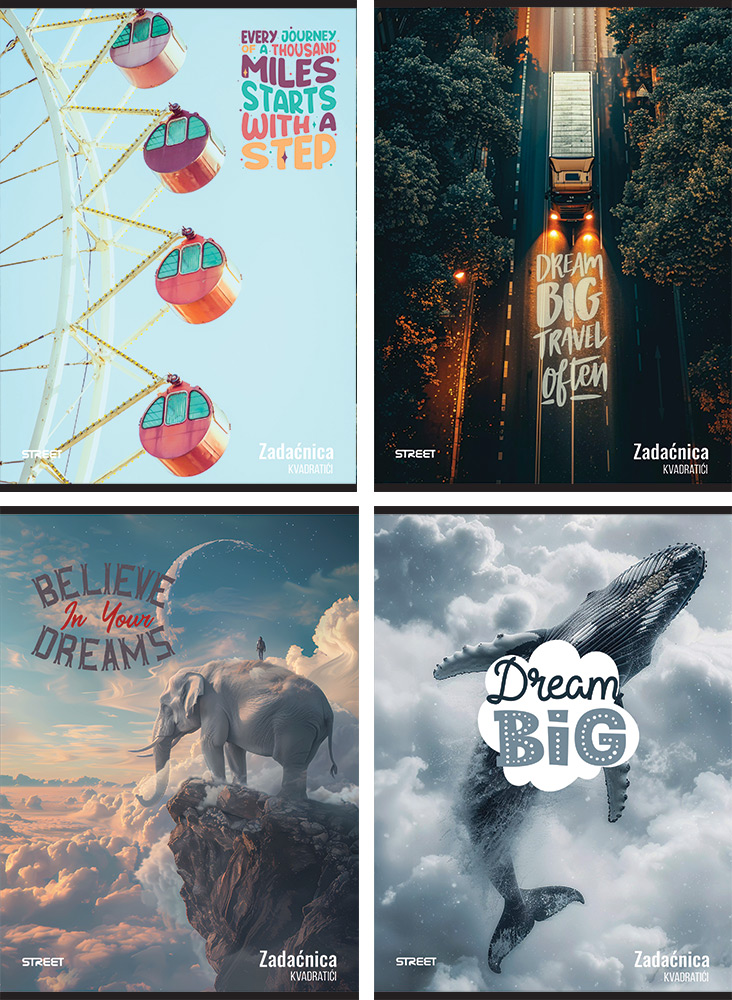 212687-EC Zadaćnica K STREET MIX P20/200