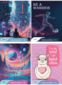 212704-EC Bilježnica Matematika 1 i 2 STREET MIX P20/160