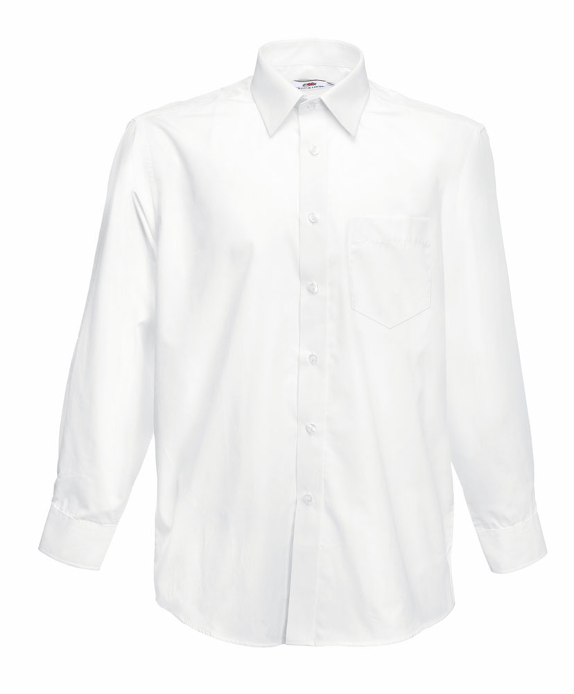 212929-EC Košulja FOL DR 115g Poplin Shirt bijela XL  P12 NETTO
