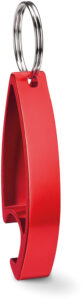 213351-EC Privjesak/otvarač za boce Open metalni crveni P100/1000