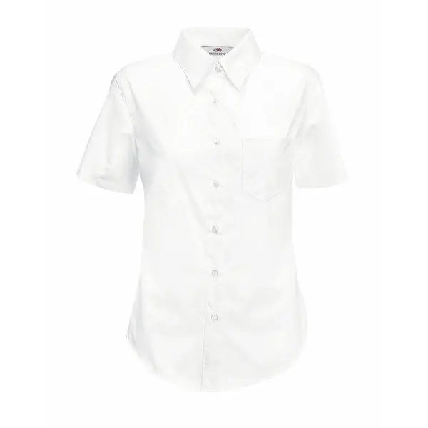 213671-EC Košulja FOL KR 115g Lady fit Poplin Shirt bijela M P12 NETTO