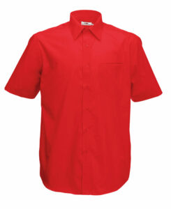 215600-EC Košulja FOL KR 120g Poplin Shirt crvena 2XL P12 NETTO 50%