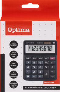 216111-EC Kalkulator OPTIMA SW-2210-8A mali 8 mjesta 25250 bls  P30/60
