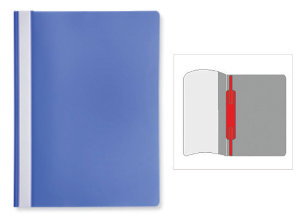 216125-EC Fascikl pvc euro meh.OPTIMA t.plavi 20194 P20/400