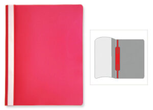 216128-EC Fascikl pvc euro meh.OPTIMA crveni 20195 P20/400