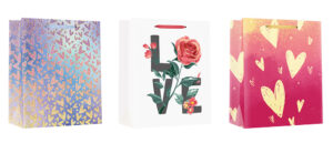 216644-EC Vrećica L svakodnevna hearts mat sort 26x32x12 71816 P12/144