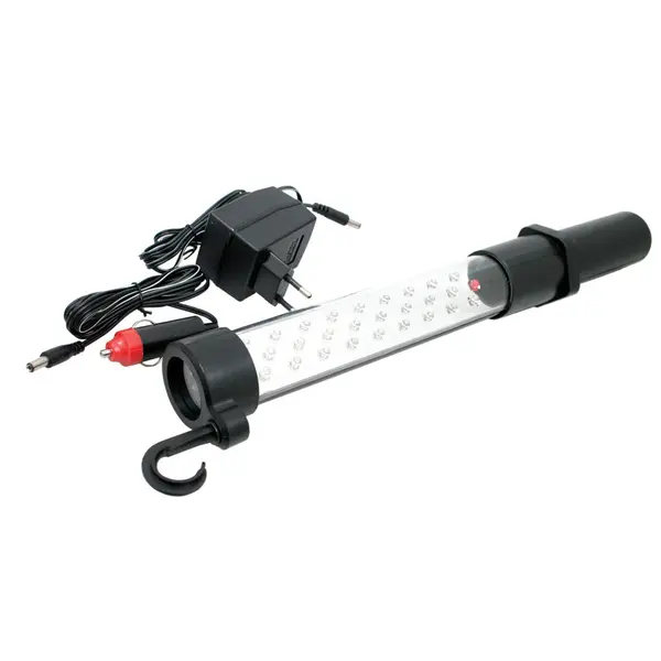 216808-EC Baterijska lampa 9 LED dioda Master za kampiranje crna KR P1