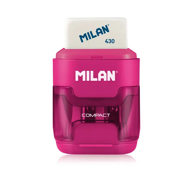 218113-EC Gumica+šiljilo dvostruko MILAN COMPACT sort display P16/128