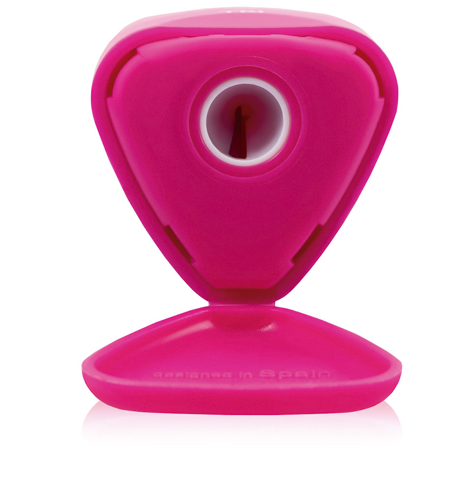 218117-EC Gumica+šiljilo MILAN Tri Acid sort P16/160