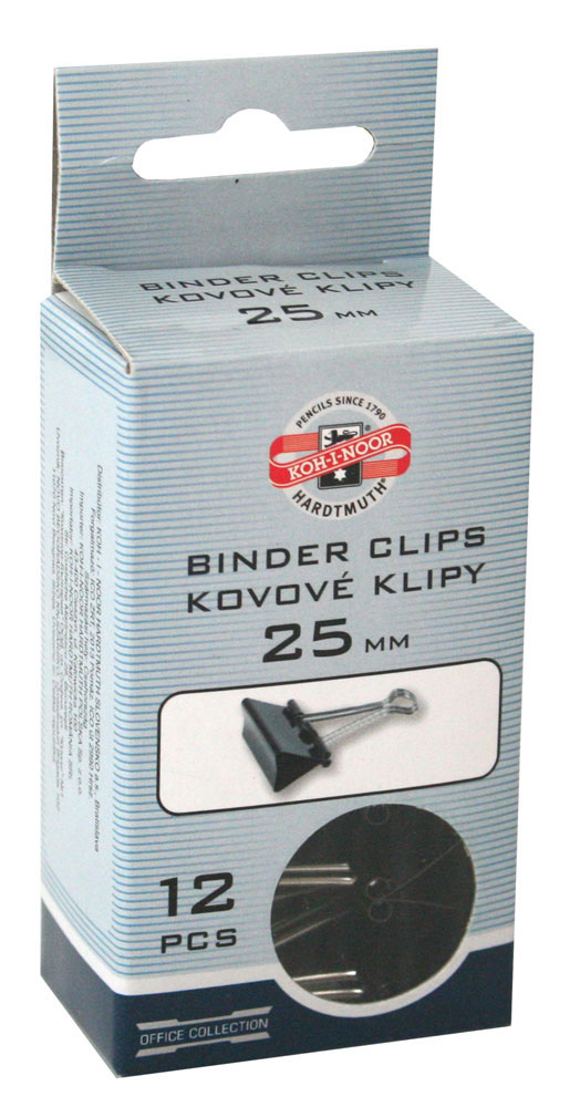 218203-EC Kvačice za dokumente 25mm K-I-N 12/1 P12