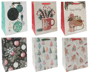 218896-EC Vrećica L božićna sjaj  71843 P12/120