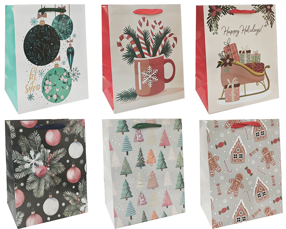 218896-EC Vrećica L božićna sjaj  71843 P12/120