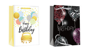 219892-EC Vrećica XL exclusive rođendan glitter 31x42x12 71916 P12/120