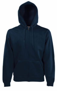 220260-EC Majica FOL DR sa kap. i zatvaračem Sweatshirt Zip Hooded Deep Navy S P24
