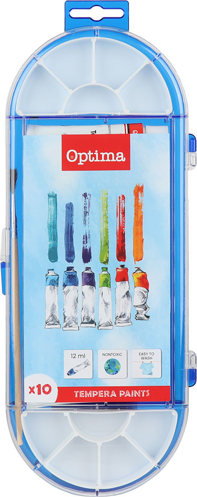 220720-EC Tempera 1/10 12ml pvc OPTIMA ovalna kutija 100003 P9/36