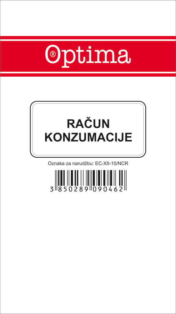 220839-EC Račun konzumacije EC-XII-15/NCR OPTIMA P10/120