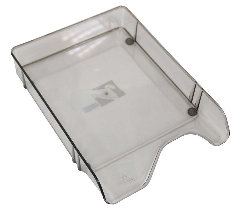 221088-EC Stalak za papir PVC ARK 360 prozirni dim P12