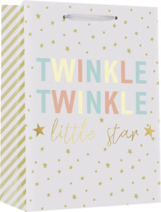 221121-EC Vrećica XL exclusive baby hot stamp folija 33x45x10 75146 P12/96