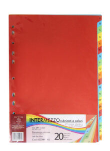 221412-EC Index kart. A-Z u bojama za registr.A4 Pigna 0223441 P20/80