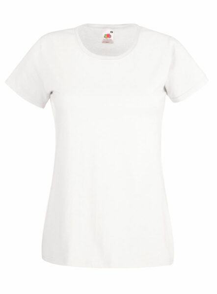 221936-EC Majica FOL T-shirt KR Lady-fit Valeuw. new 160g bijela XS P72