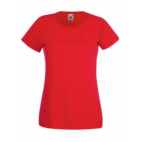 221941-EC Majica FOL T-shirt KR Lady-fit Valeuw. new 165g crvena S P72