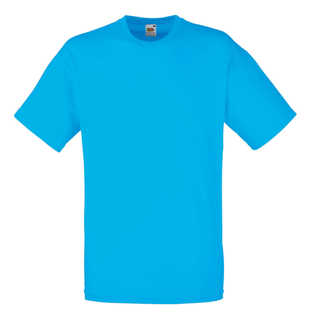 222159-EC Majica FOL T-shirt KR 165g plava Azure blue XL P72