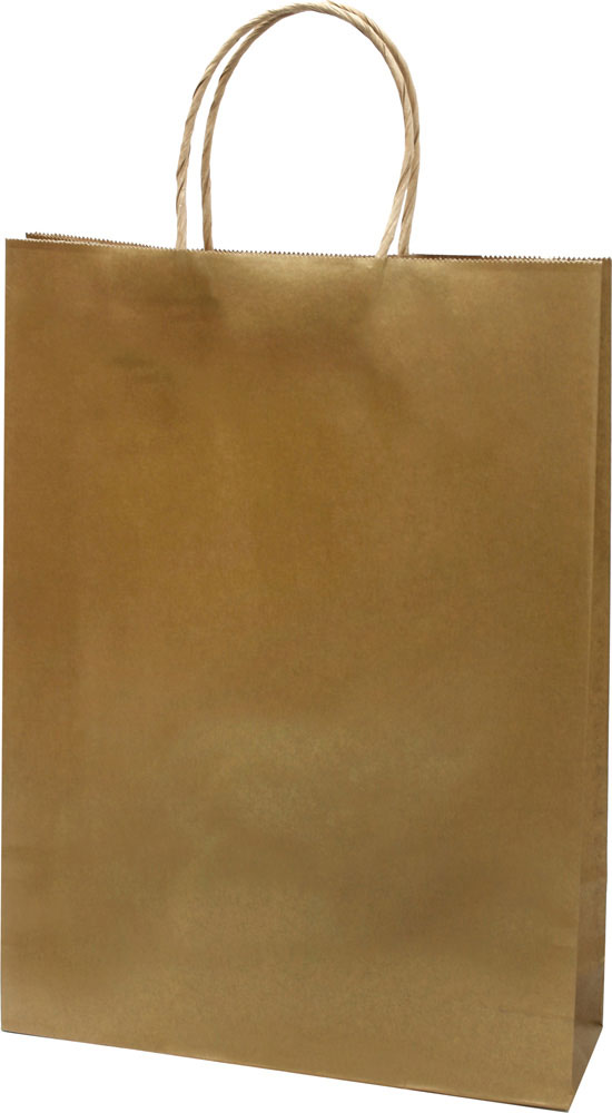 223347-EC Vrećica L natron-ručka zlatna 26x8x35cm  71442 P10/250